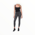 Etienne Marcel Skinny Moto Ankle Jeans W/Zipper Accent Pockets