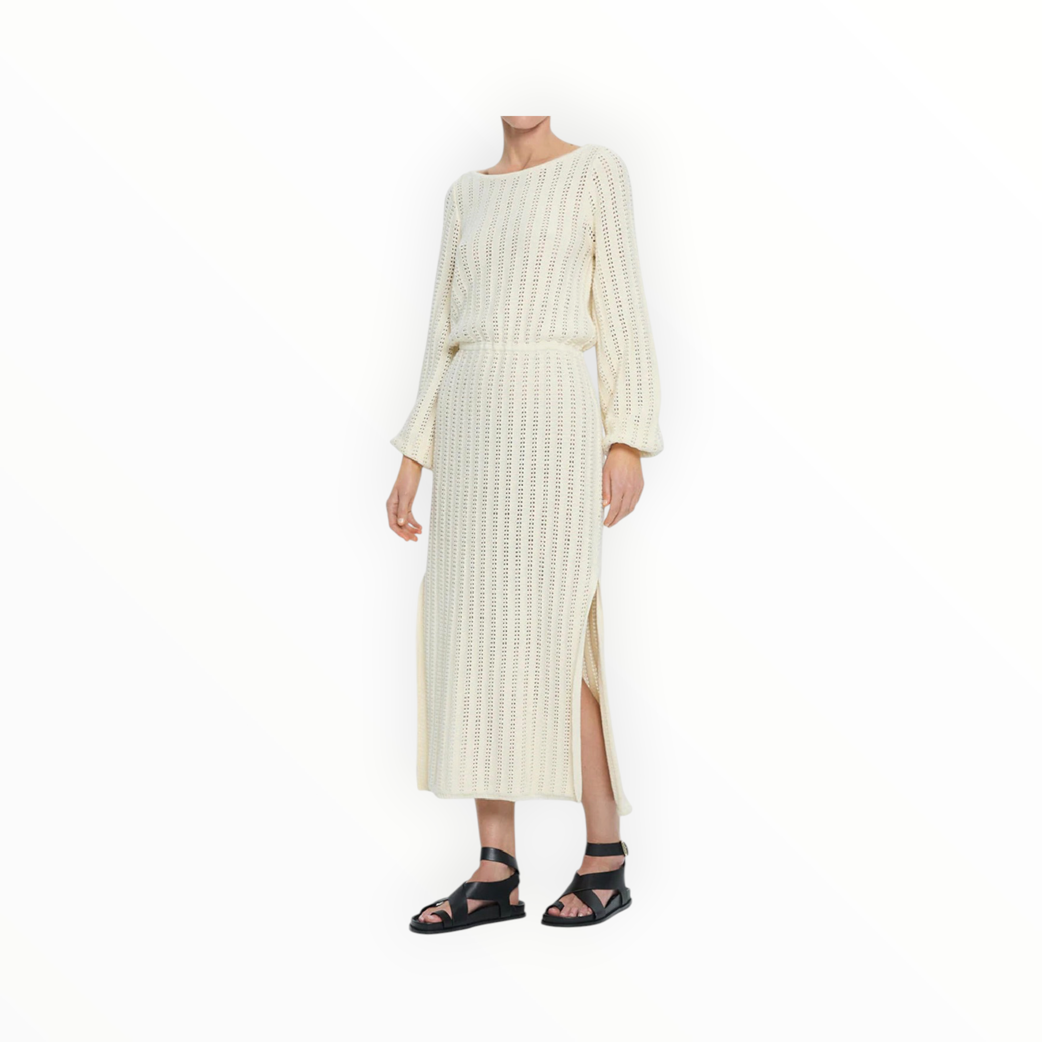 Kivari Noa Knit Dress - Ivory