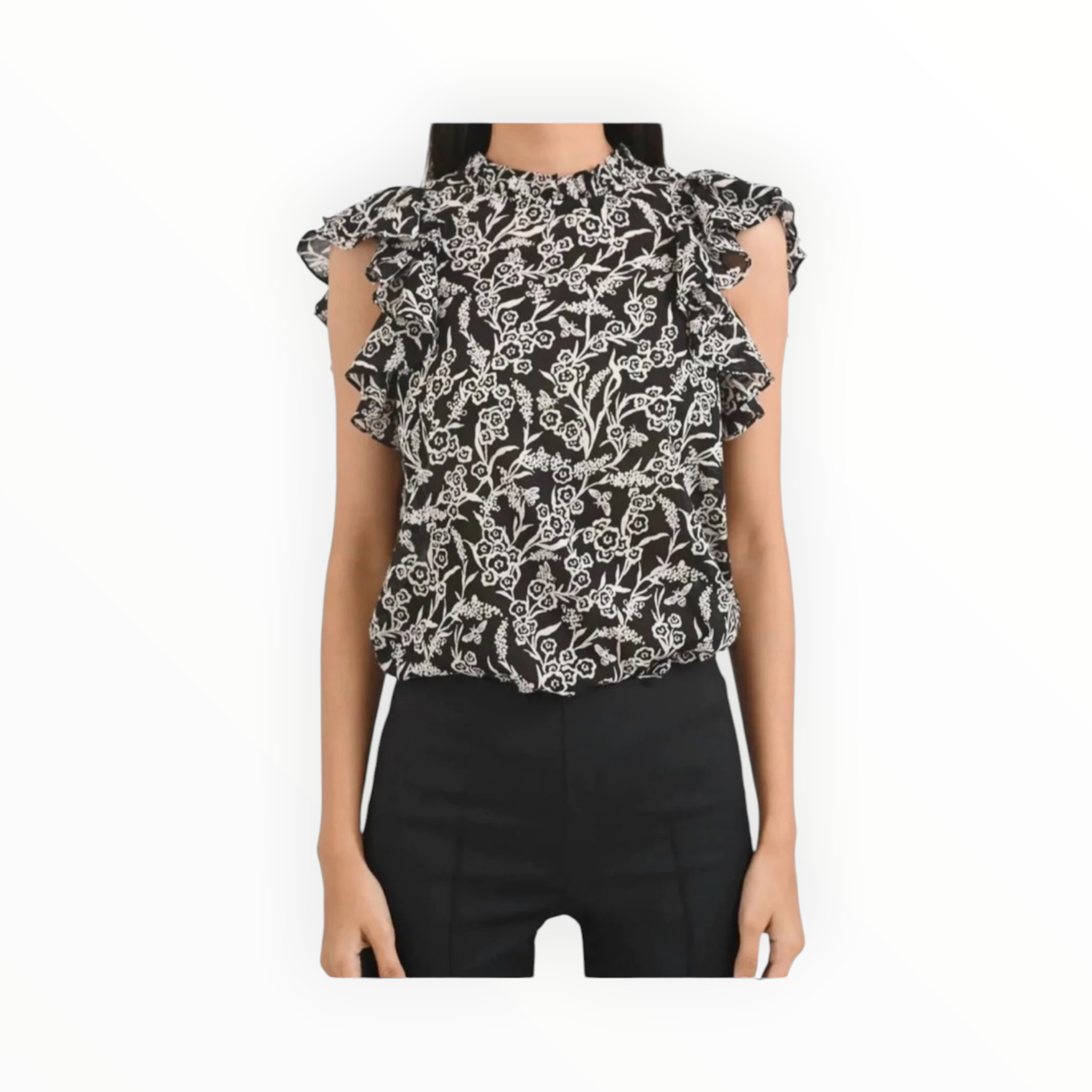 Banjanan Klara Top - Bumble Black