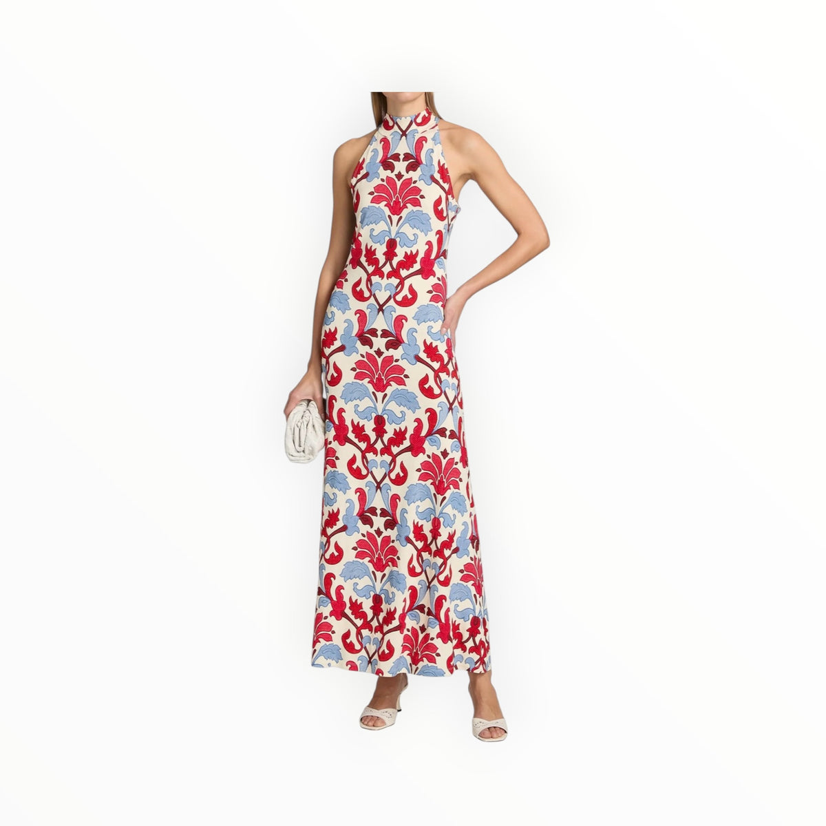 Cara Cara Asher Dress - Fleur Crest Ivory