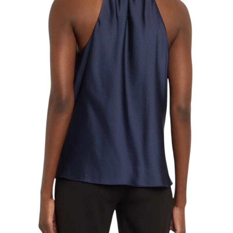 SIMKHAI Navi Sleeveless Crystal-Embellished Top - Midnight