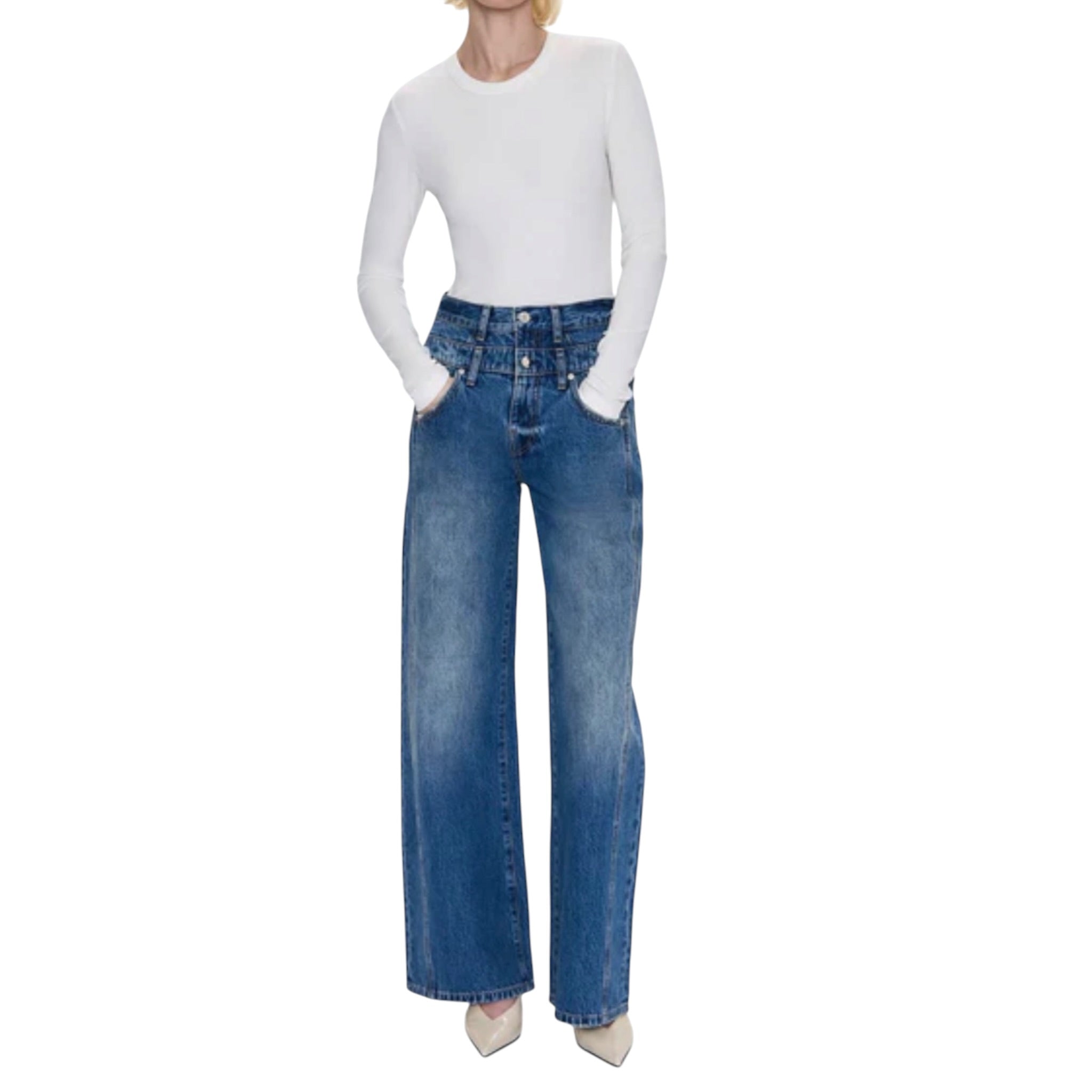 Pistola Caleb Stacked Jean - Echo