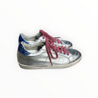 Primabase Metallic Sneaker - Silver/Blue/Pink