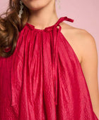 Sister Jane Carnelian Halter Neck Dress
