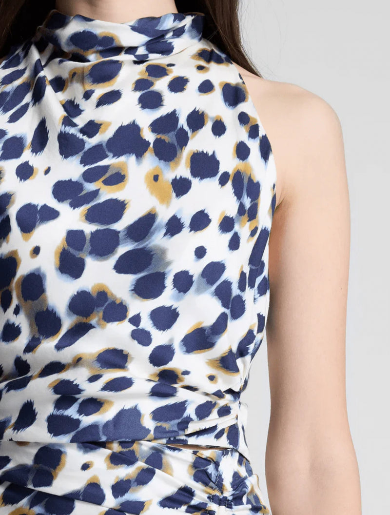 A.L.C. Lily Top - Navy/Light Blue