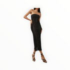 Charo Ruiz Ynisa Dress - Black Samoa