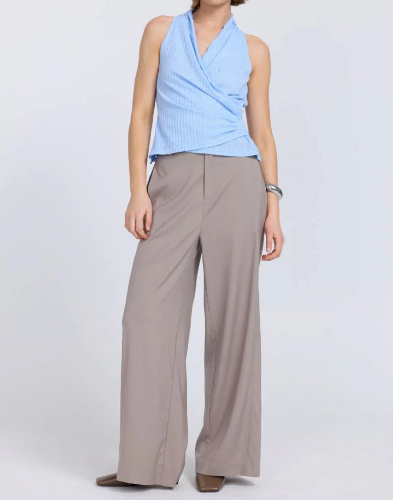 Sovere Studio Nostalgia Mesh Top - Sky