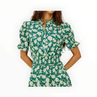 Rails Makayla Dress - Green Mayflower