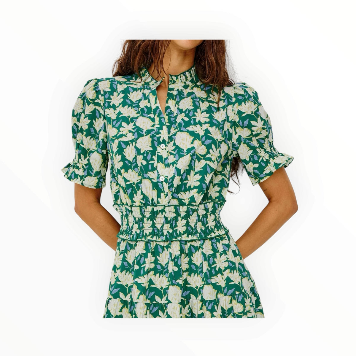 Rails Makayla Dress - Green Mayflower