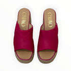 Gaimo Kala Jute Wide Heeled Leather Clogs - Kenzo