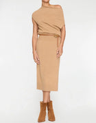 Brochu Walker The Lori Sleeveless Cashmere Dress - Camel Melange