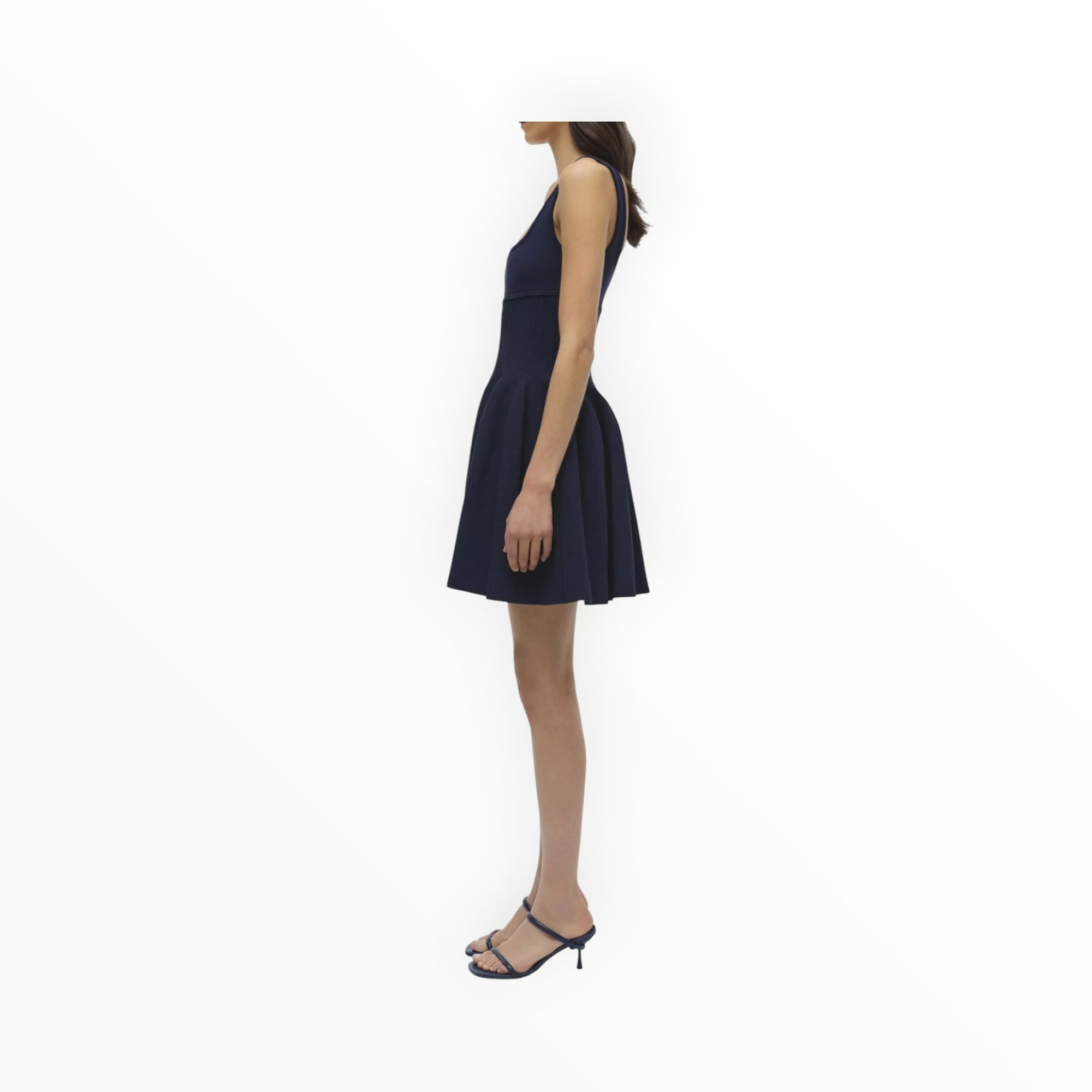 SIMKHAI Elektra Mini Dress - Midnight