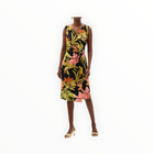 Joseph Ribkoff Jungle Dress - Black/Multi