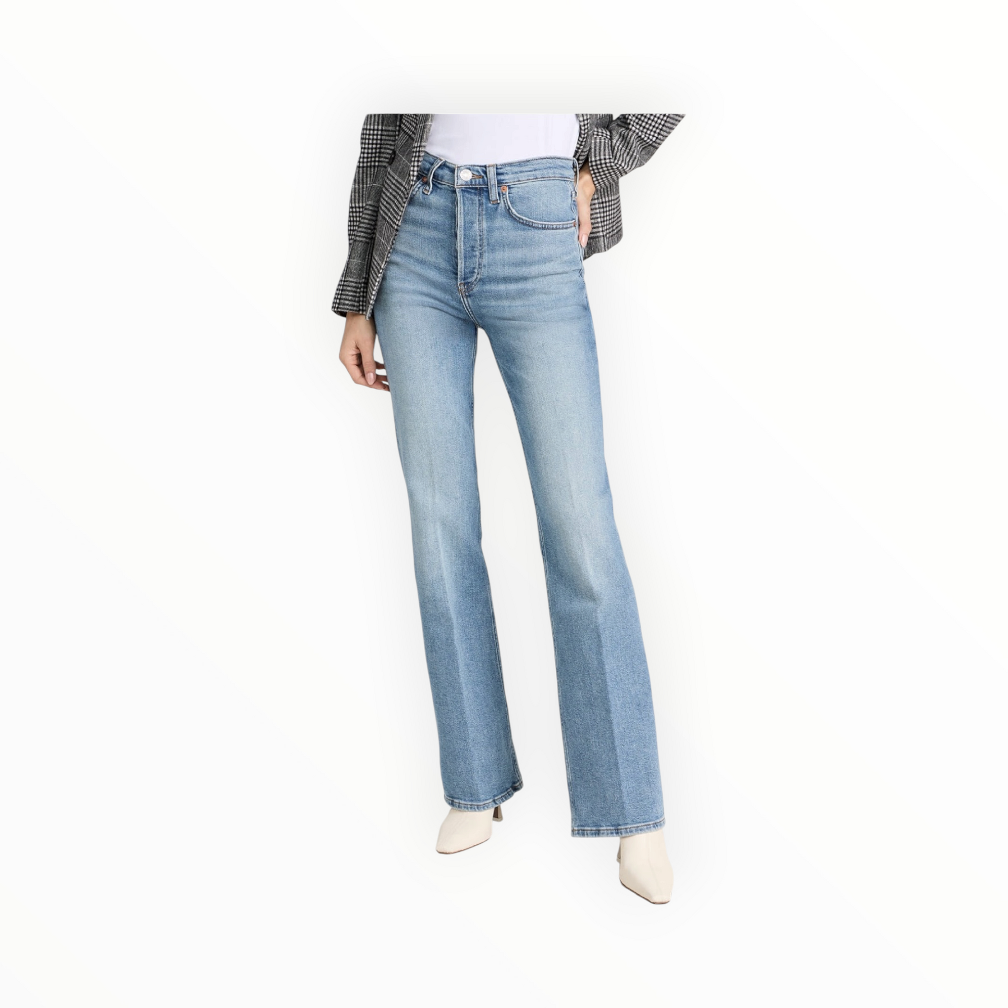 Re/Done Originals 70s Bootcut - Blazed Indigo
