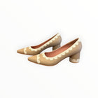 BUTRICH Melanie Midi Pump - Sand/Off-White