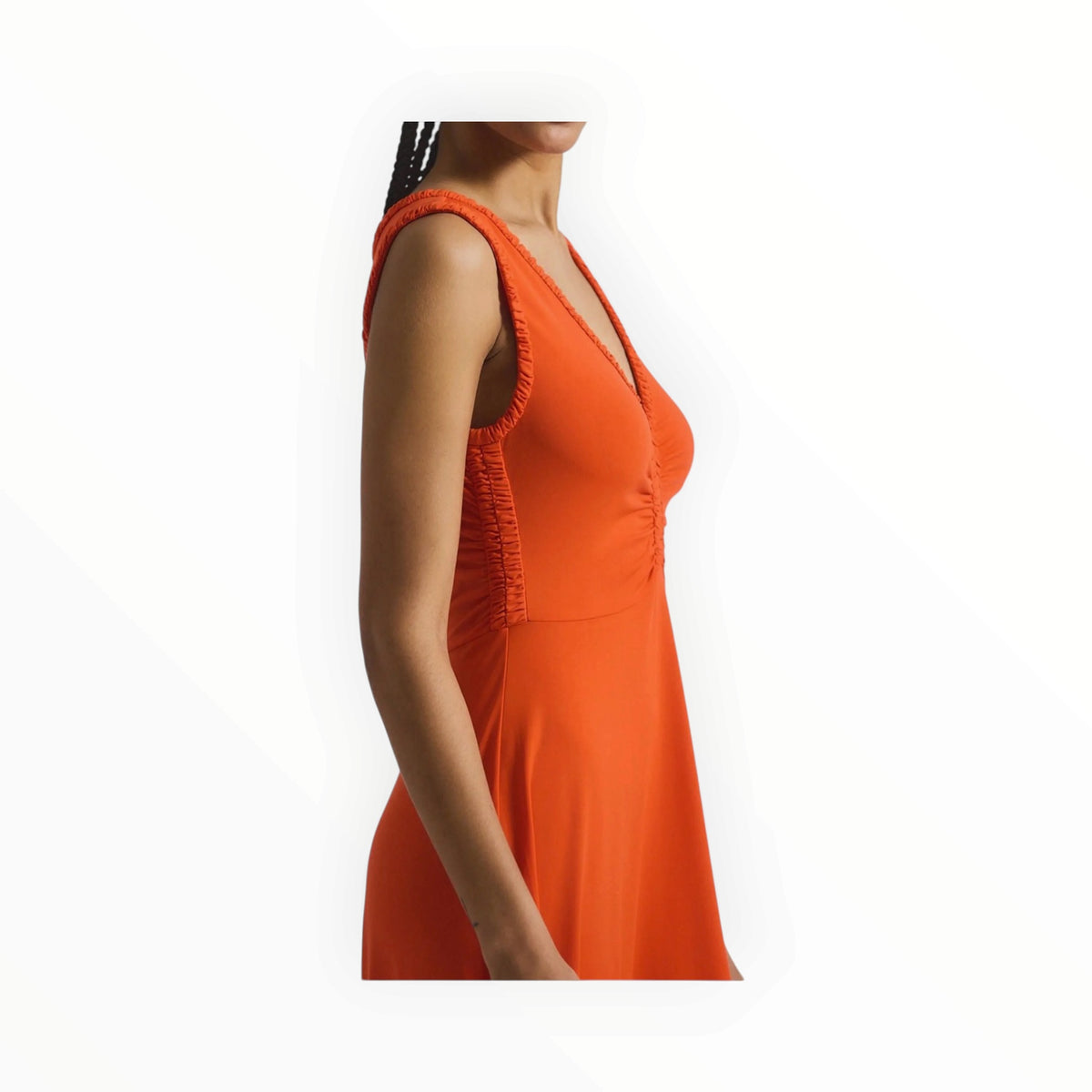 Derek Lam 10 Crosby Misha Dress - Tangerine
