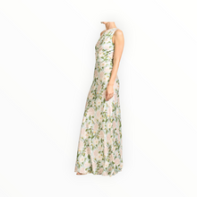 Sachin & Babi Delphine Mint Green Floral One Shoulder A-Line Gown - Celadon Sweetbriar
