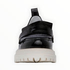 Beautiisoles Frederica Patent Leather Loafer - Black