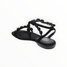 ASH Regy Pompom Sandal - Black