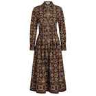 Cara Cara Cameron Dress - Vintage Tile Brown
