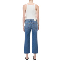 Closed Milo Straight - Mid Blue