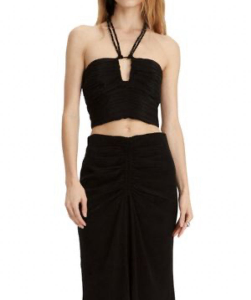 Maria Cher Huemul Eliza Top - Black