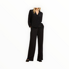 Trovata Yvonne Blouse - Black Polka Dot