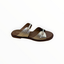 ALL BLACK Little Belt Sandal - Gold