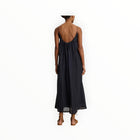 Velvet by Graham & Spencer Avery Silk Cotton Voile Dress - Navy
