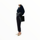Tara Jarmon Paga Belted Pants - Midnight Blue