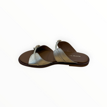 ALL BLACK Little Belt Sandal - Gold