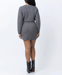 dh New York Kaden Dress - Ash