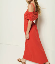Nation Ltd Tamaira Dress - Aurora Red