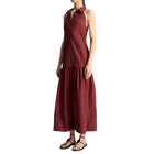 A.L.C. Vera Dress - Dark Bosco