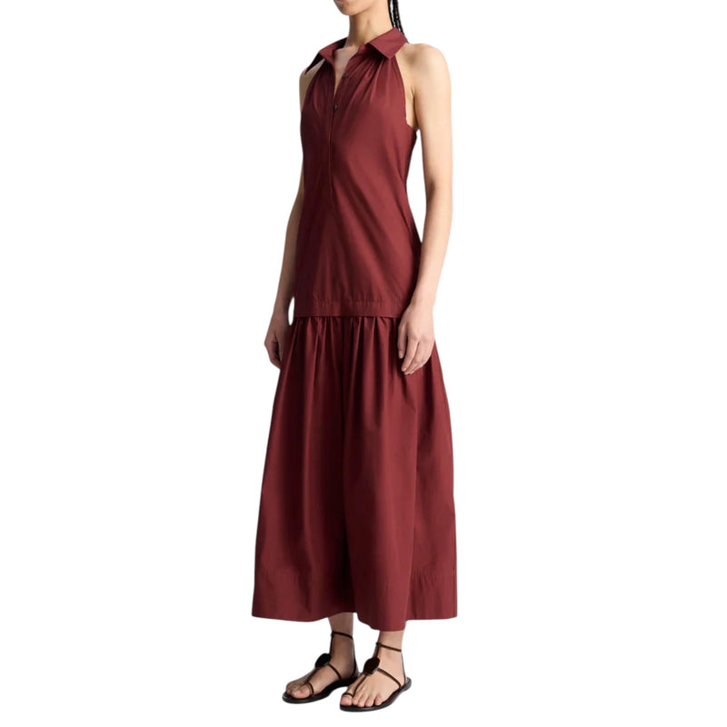 A.L.C. Vera Dress - Dark Bosco