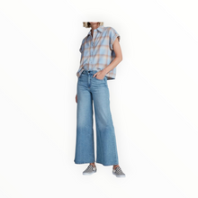 ASKK NY Virginia Shirt - Blue Plaid