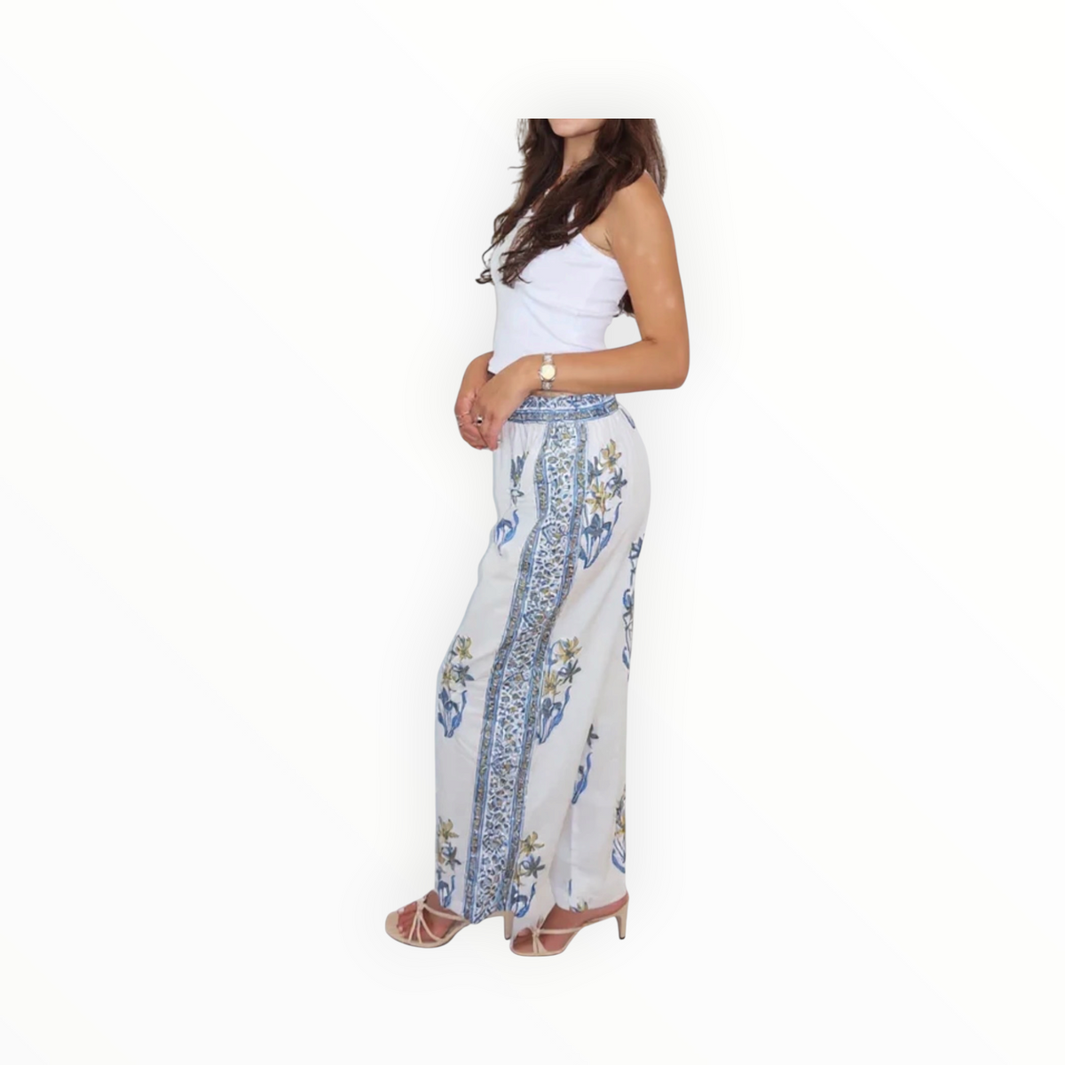 NIBI MTK Debbie Beach Pant - Blue Lily
