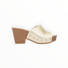 nassima Kilda Wedge Sandal - Gold