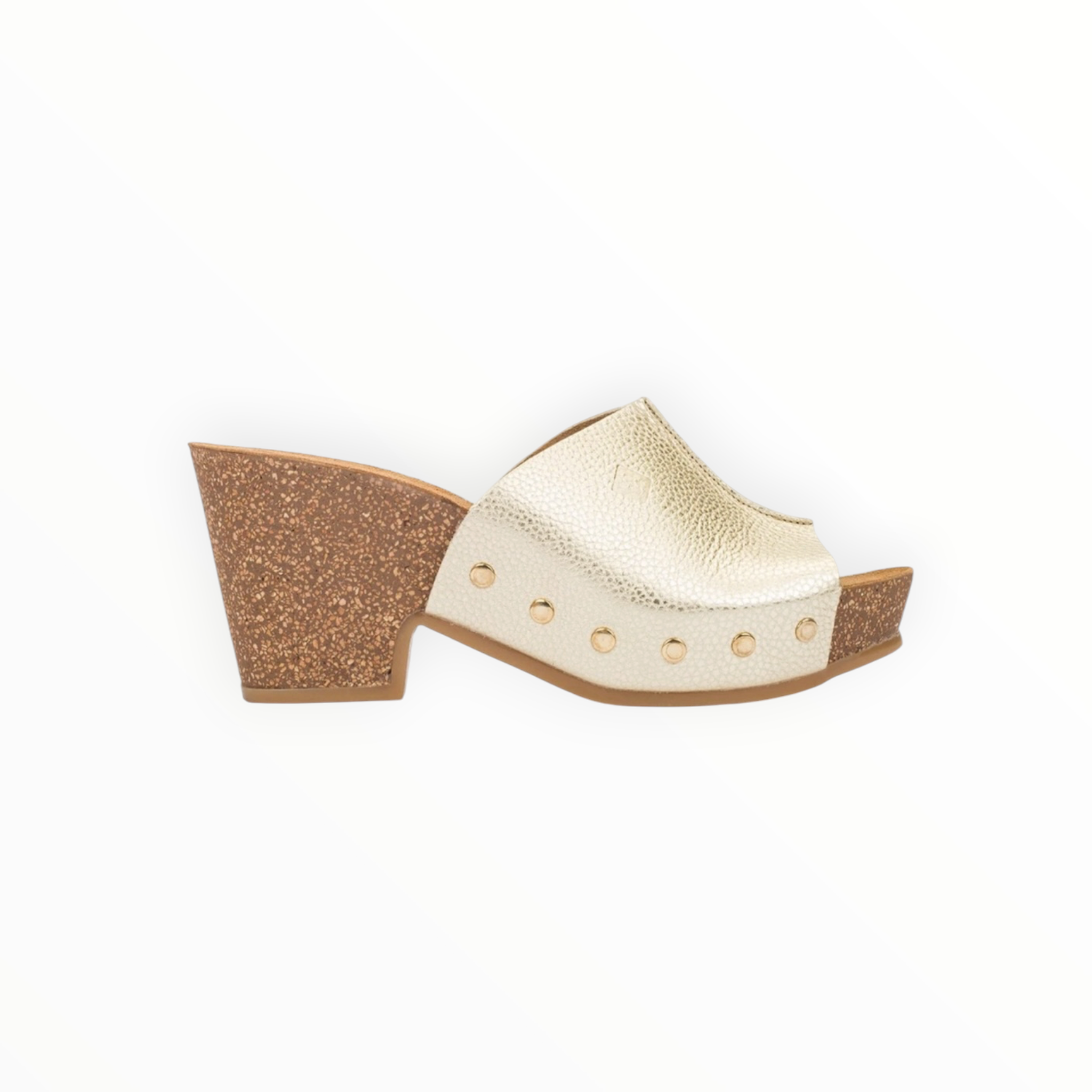 nassima Kilda Wedge Sandal - Gold