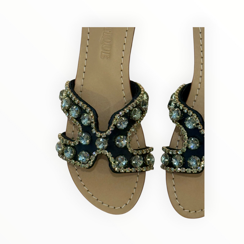 Mystique Sandals - Black