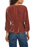 Velvet by Graham & Spencer Elida Top - Rosegold