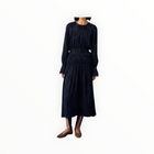 Beatrice .b Jacquard Cupro Dress - Deep Blue