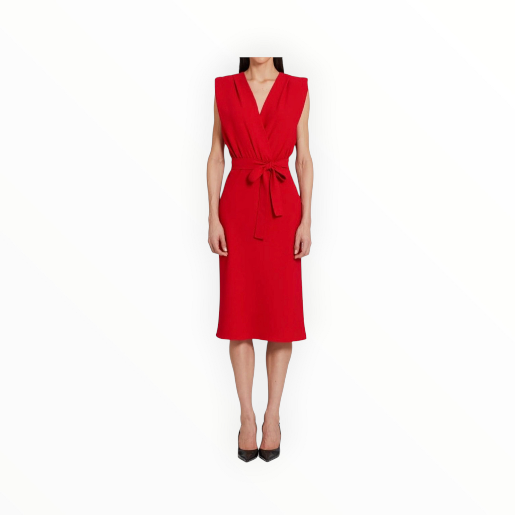 Amanda Uprichard Lamarca Dress - Scarlet