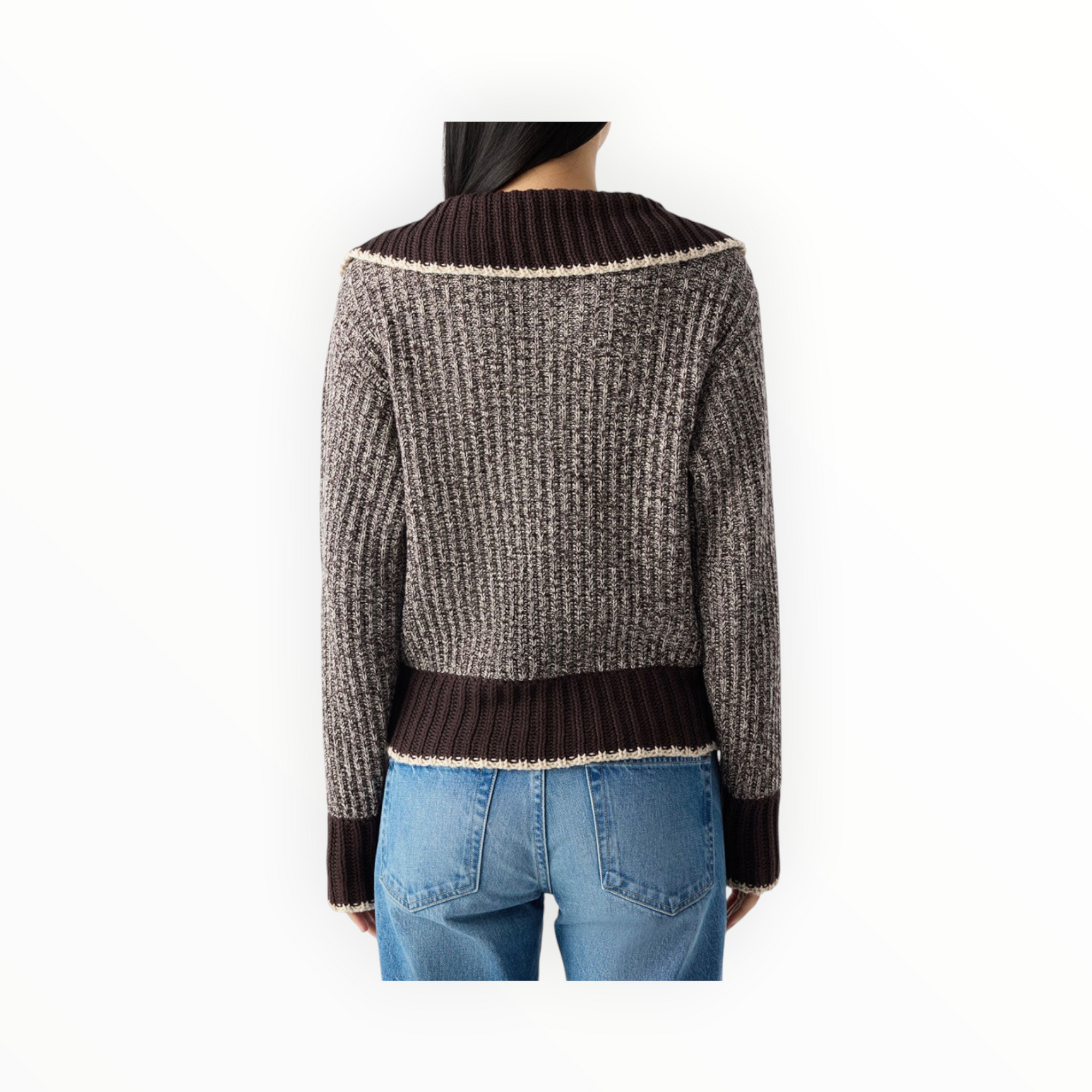 AMO Bobbie Sweater - Mocha/Storm