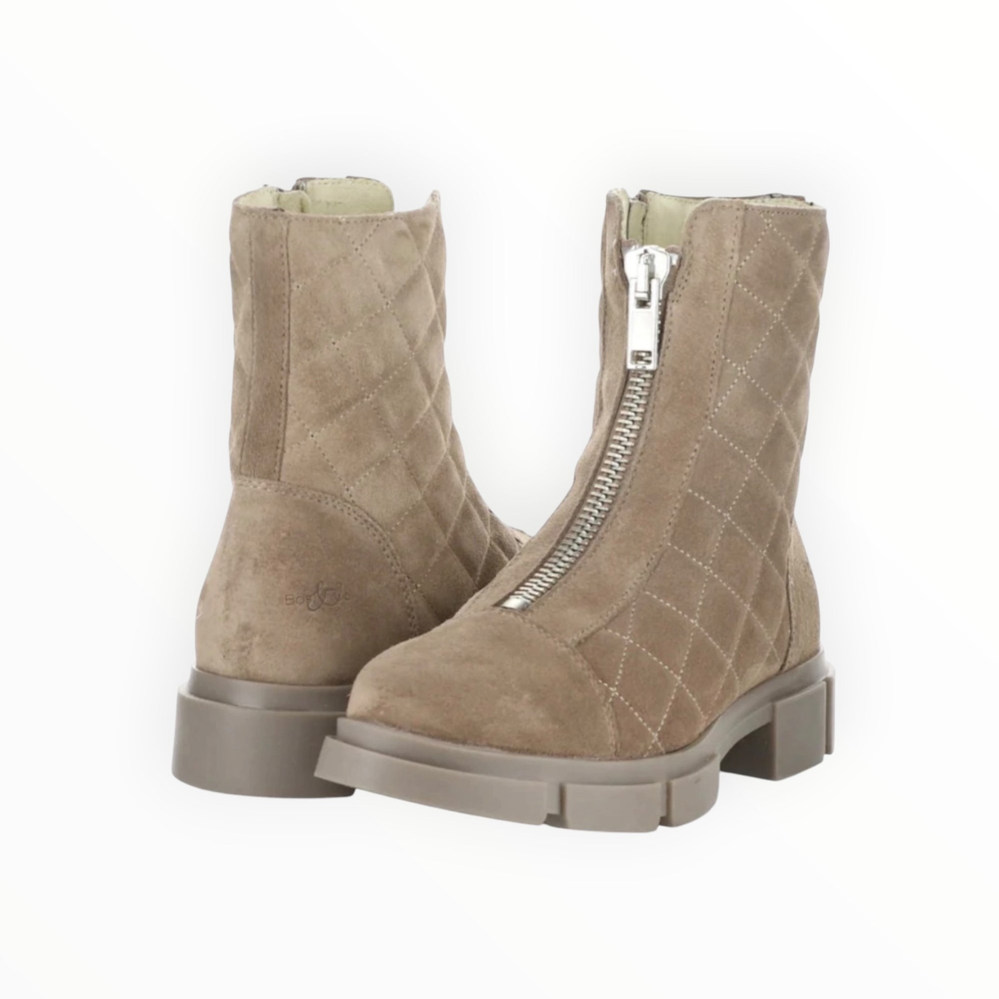 Bos. & Co. Lane Round Toe Boots - Sand