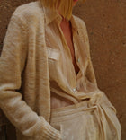 Le Superbe Ribbon Stripe Shirt - Cream