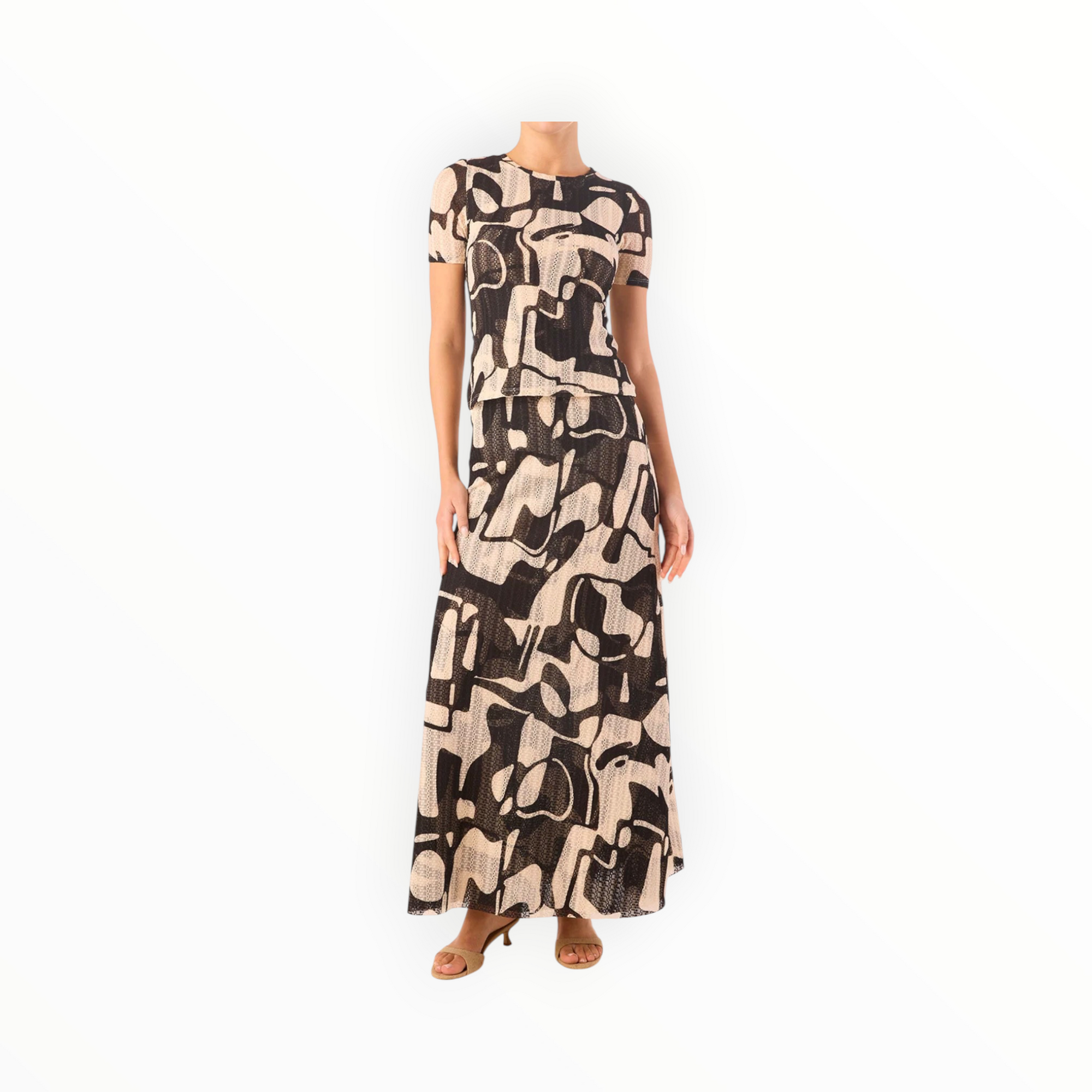 MISA Amor Top - Abstract Marble