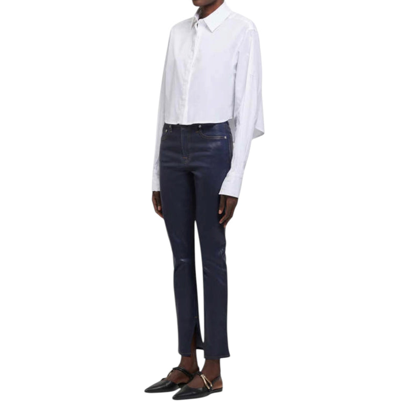 SIMKHAI Rae Denim - Coated Indigo