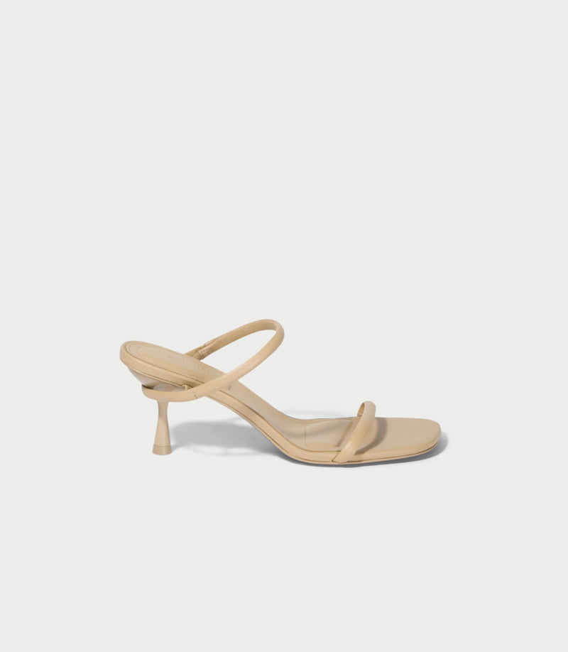SIMKHAI Siren Low Heel Sandal - Camel