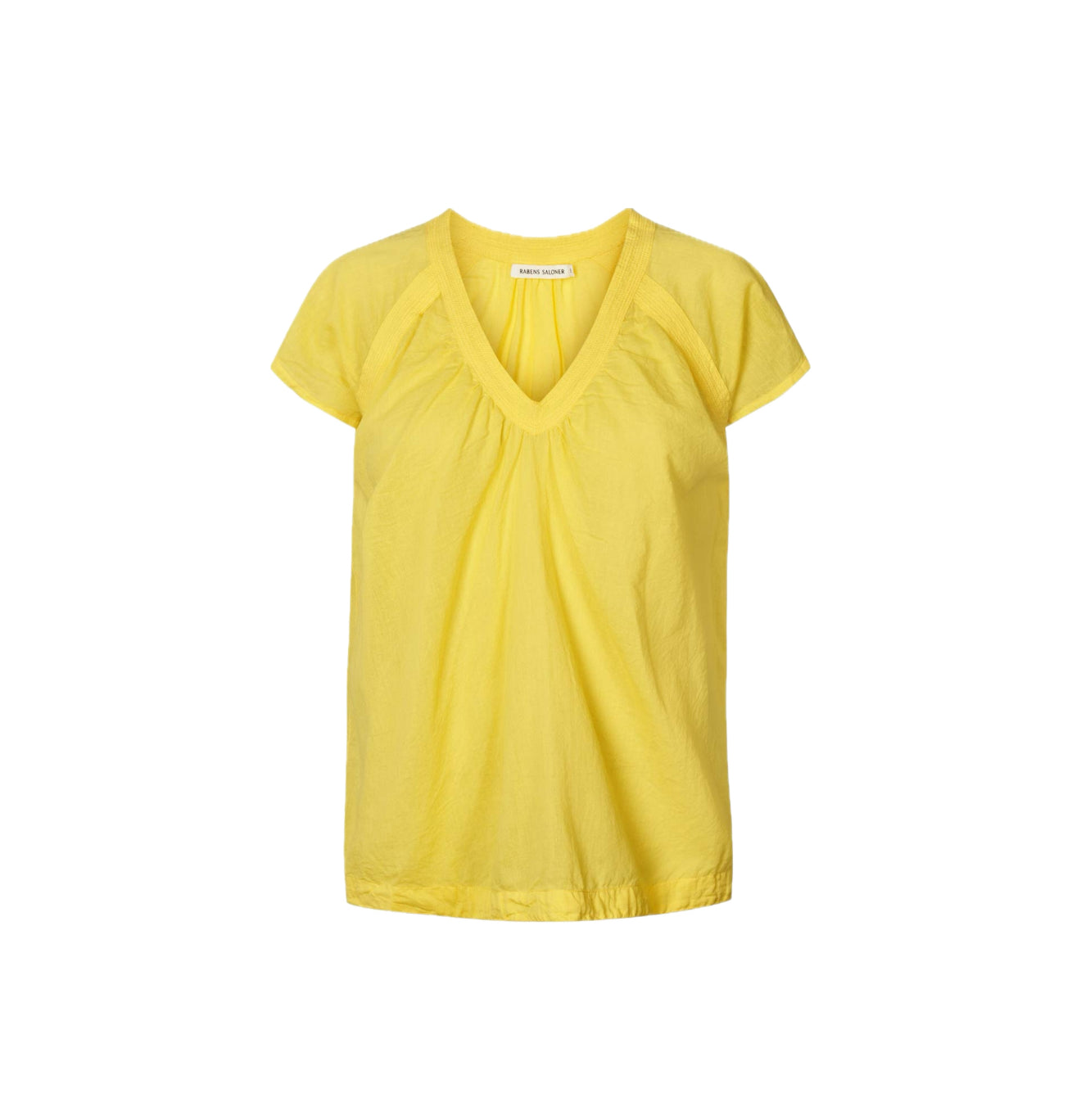 Rabens Saloner Dipsy Top - Sunshine Yellow